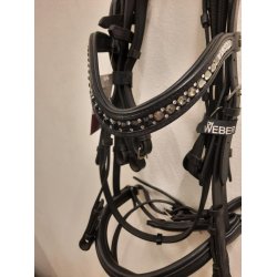  Trense med flotte krystaller fra ByWeber "Sofia"