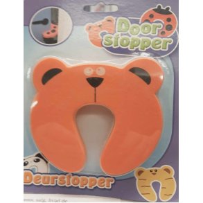 Drstopper med bjrn undg klemte fingre