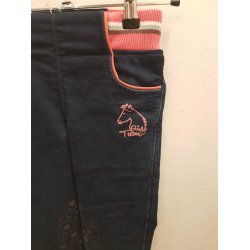 Ridetights fra HKM til brne i denim look