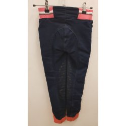 Ridetights fra HKM til brne i denim look