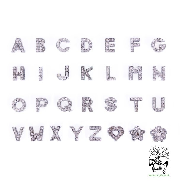  Bogstaver og pynte mrker til pandebnd 2134