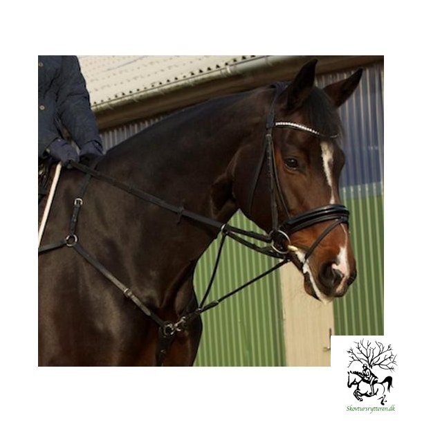 Fortj i sort eller brun kvalitets lder fra ByWeber  "Catina"