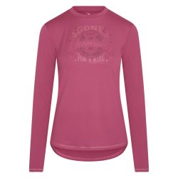 T-Shirt Langrmet Fra IR "Glamour"  pink