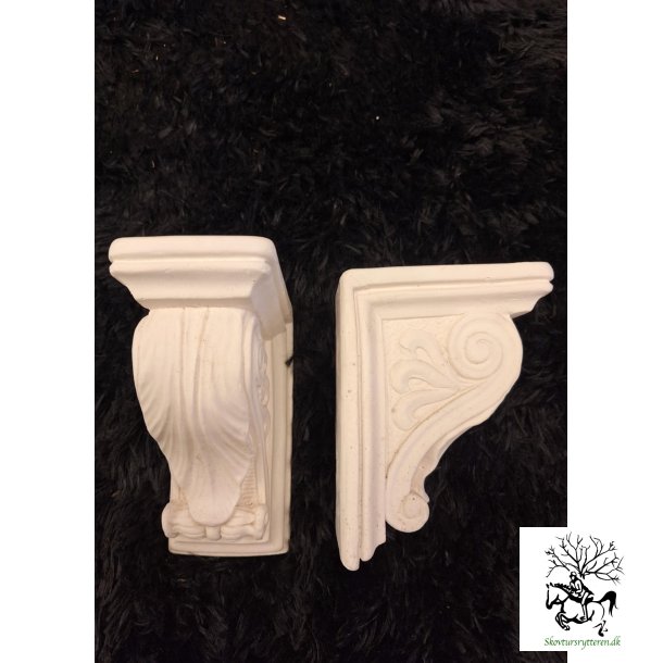 Gips konsoller 2 stk.
