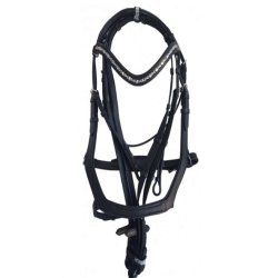  Trense med krystaller fra ByWeber "Cayenne" 