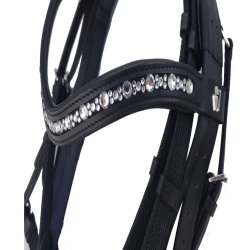  Trense med krystaller fra ByWeber "Cayenne" 