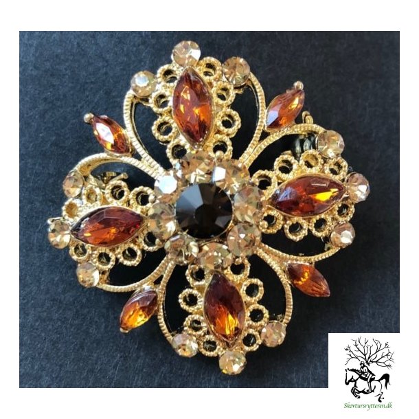  Broche kobber look
