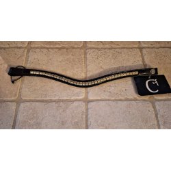 Pandebnd med nitter og sten fra Campus