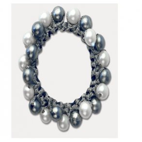  Hrelastik med perler flot til stvne knolden