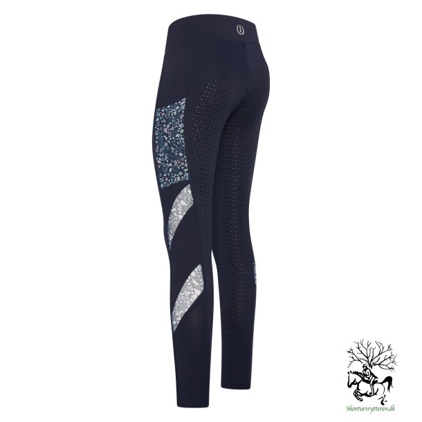 Ridetights full silicone grib fra IR "Ambient - Navy Bloom" Star