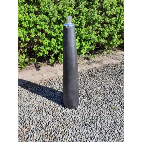 Olielampe i sort plast 85 cm 