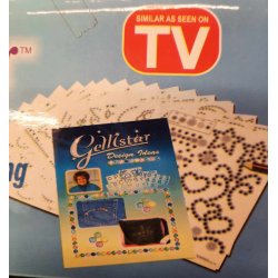 Dekorer forny det gamle tj med dette flotte dekorations st med sten og skabeloner