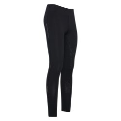Ridetights med full silikone grib "Star" Sort