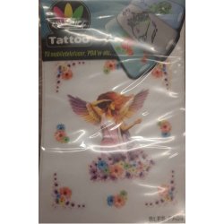 Telefon og I-Pat Klistermrker i tyndt gummi  "Tatoo"   ENGLE