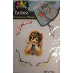 Telefon og I-Pat Klistermrker i tyndt gummi  