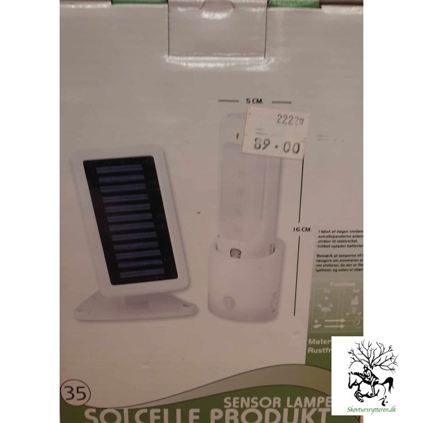 Solcelle Sensor Lampe