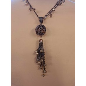 Halskde fra Glamour Beige