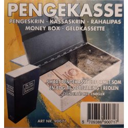 Pengekasse som bog 