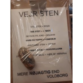 Vejrstation m sten  til vg - udendrs 