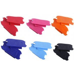 Stigbjlepads i gummi fra QHP  i friske farver 