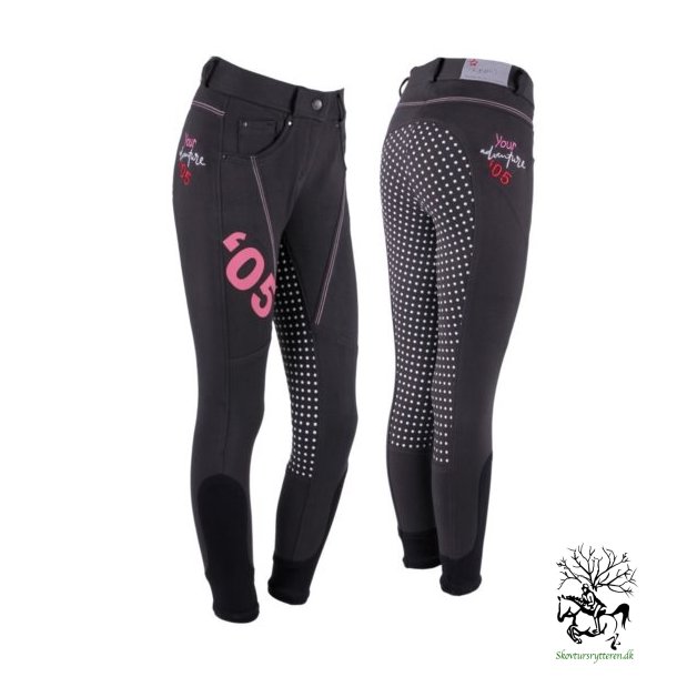  Ridebukser med full silikone grib "Noor" Junior
