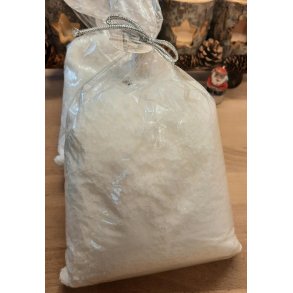 Jule sne til lys med vger- lav selv lys i feks glas m m - ca 1 kg