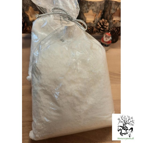 Jule sne til lys med vger- lav selv lys i feks glas m m - ca 1 kg