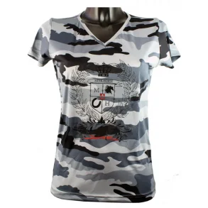 T-shirt fra Mink Horse i camouflage look