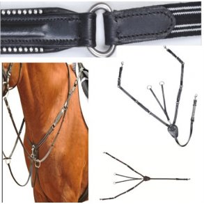 Fortj med elastikindsats og Swarovski-sten str. pony