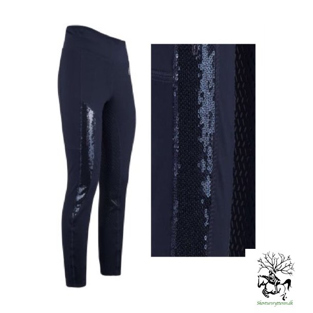 Ridetights med palietter  "HI GLAM"