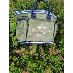 Strigletaske  fra HV Polo "Jonie" med sten og palmer i flere farver