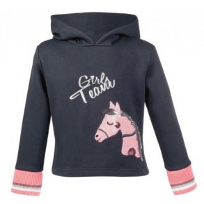 Hoodie til brn med hest