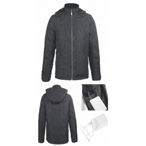 Ridejakke vinter m varmelegeme fra HKM (undg at fryse) Unisex - str XL