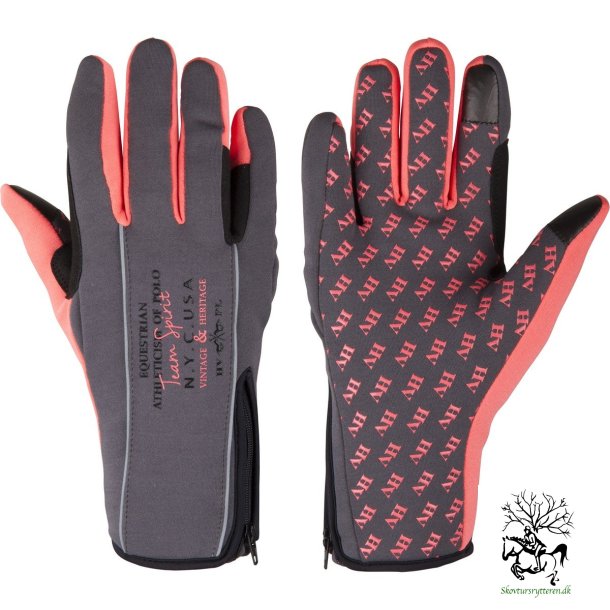  Ridehandsker fra HV Polo Vinter "Graphite" gr XS