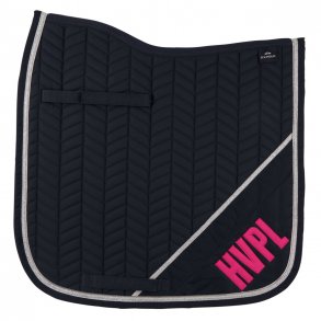 HV Polo Underlag med pink detalje og mesh 