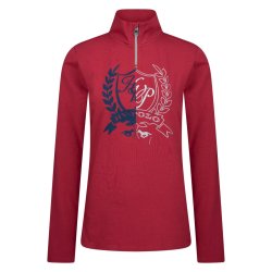 HV POLO - Bluse med lille front  lynls " Dece " str. L og XL