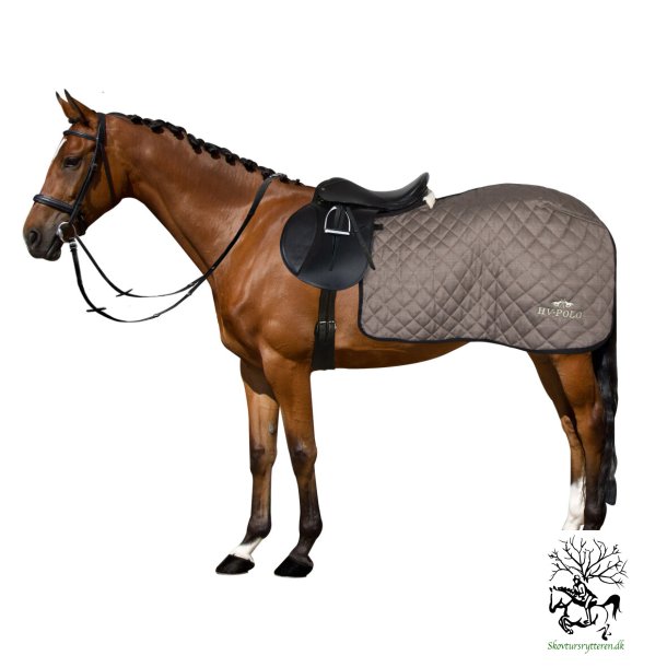 HV POLO Lndedkken i uld "Francis" Taupe