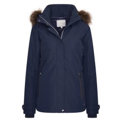Ridejakke vinter Parka fra HV Polo "Aubine" Navy bl