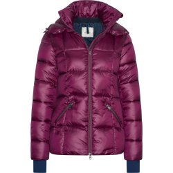 Ridejakke vinter fra HV Polo "Chrissy" Dark berry