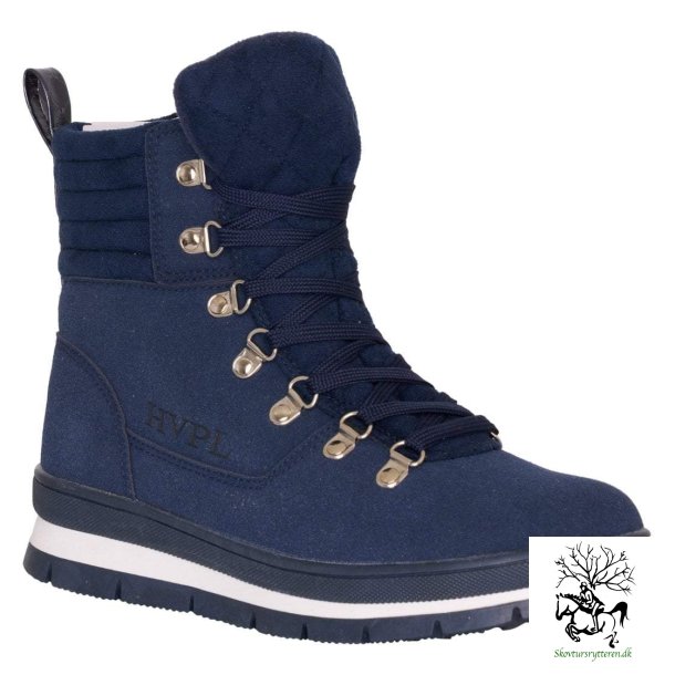 Stvle til vinter med foer fra HV-Polo "Louise" navy bl 