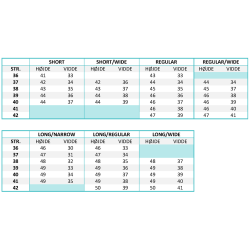 Ridestvler lange fra IR "Olania" - sort eller bordaux