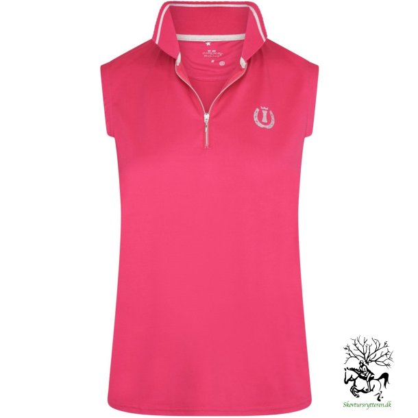 Polo top fra IR "Tessy" lyserd