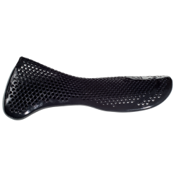 Gelpad m. frontlft fra Karlalund i sort  one size