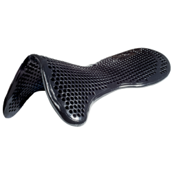 Gelpad m. frontlft fra Karlalund i sort  one size