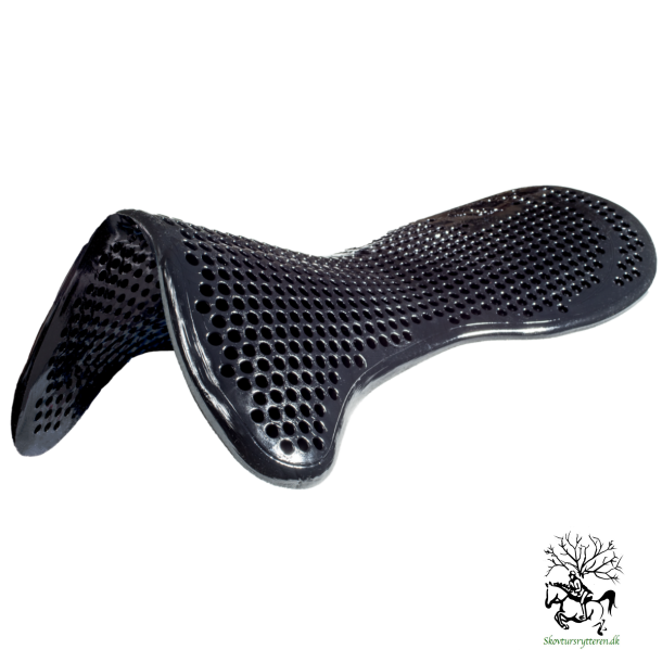 Gelpad m. frontlft fra Karlalund i sort  one size