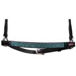 Karlslund - kombi hannoveransk nsebnd  med 4 rkker krystaller