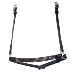 Karlslund - kombi hannoveransk nsebnd  med 4 rkker krystaller