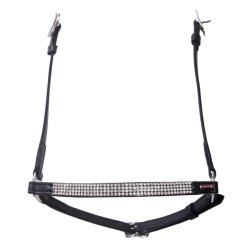 Karlslund - kombi hannoveransk nsebnd  med 4 rkker krystaller