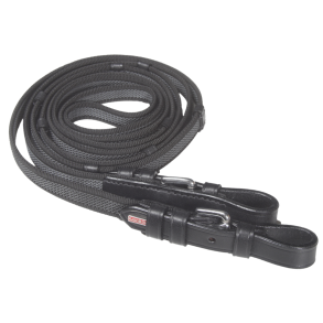 Tjle med spnder i  Supergrip fra Karlslund med eller uden stopper , Sort