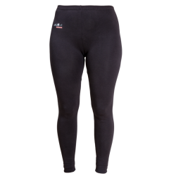 Karlslund lange underbukser/ leggins til under dine ridebukser  i sort "midlayer"